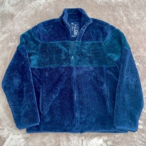 GAP  FLUFFY YARN FLEECE FULL-ZIP JACKET